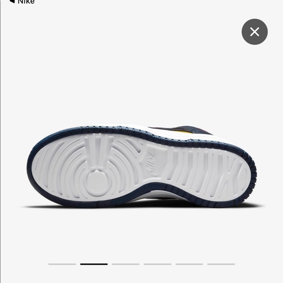 🟥💙🟨New in Box- Women's Nike Dunk High Up Varsity Maize size 6.5 - Picture 6 of 10